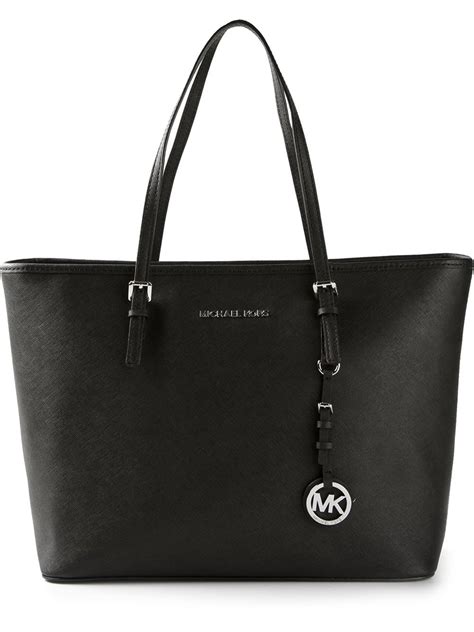 michael kors black tote sale|More.